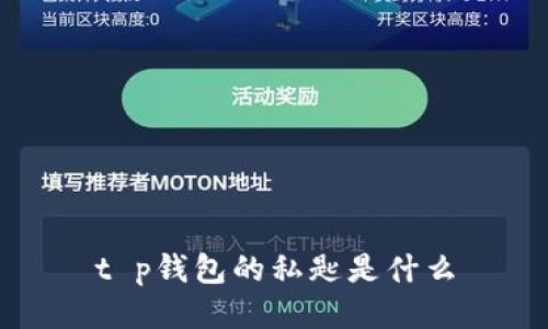 t p钱包的私匙是什么